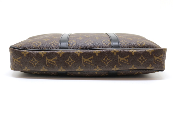 ルイヴィトン モノグラムマカサー 2WAY ビジネス バッグ M52005 ルイ ヴィトン モノグラムマカサー PDV PM M52005 モノグラム