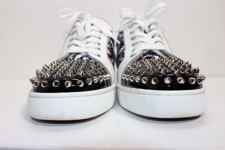 Christian Louboutin ルブタン 靴 スニーカー メンズ42 ブラック