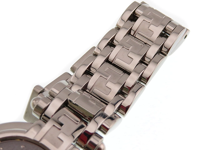 FENDI フェンディ オロロジ ズッカ 750L F75210L ブラック文字盤 ステンレススチール クォーツ レディース時計 2148103670688【207】