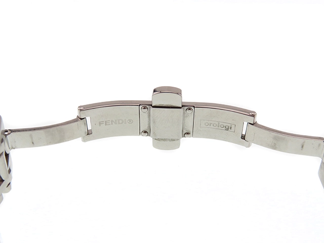 FENDI フェンディ オロロジ ズッカ 750L F75210L ブラック文字盤 ステンレススチール クォーツ レディース時計 2148103670688【207】