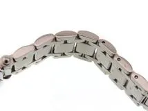 FENDI　フェンディ　オロロジ　ズッカ　750L F75210L　ブラック文字盤　ステンレススチール　クォーツ　レディース時計　2148103670688【207】