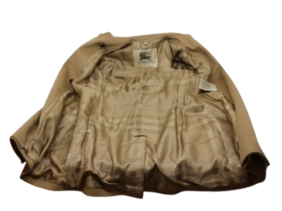 BURBERRY カシミヤ　コート　ベージュ BURBERRY バーバリー 衣類 トレンチコート レディースUK8