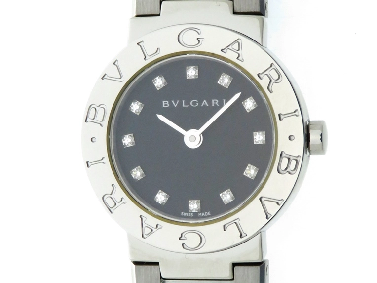 BVLGARI ブルガリ・ブルガリ 12Pダイヤ BB 23 SSD-