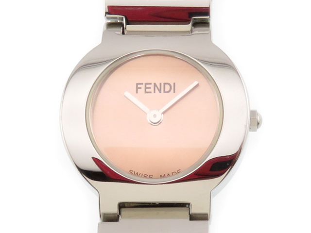 【美品】フェンディ 腕時計 レディース クオーツ 3050L ピンクゴールド フェンディ 腕時計 レディース クオーツ QZ 3050L ピンクゴールド文字盤