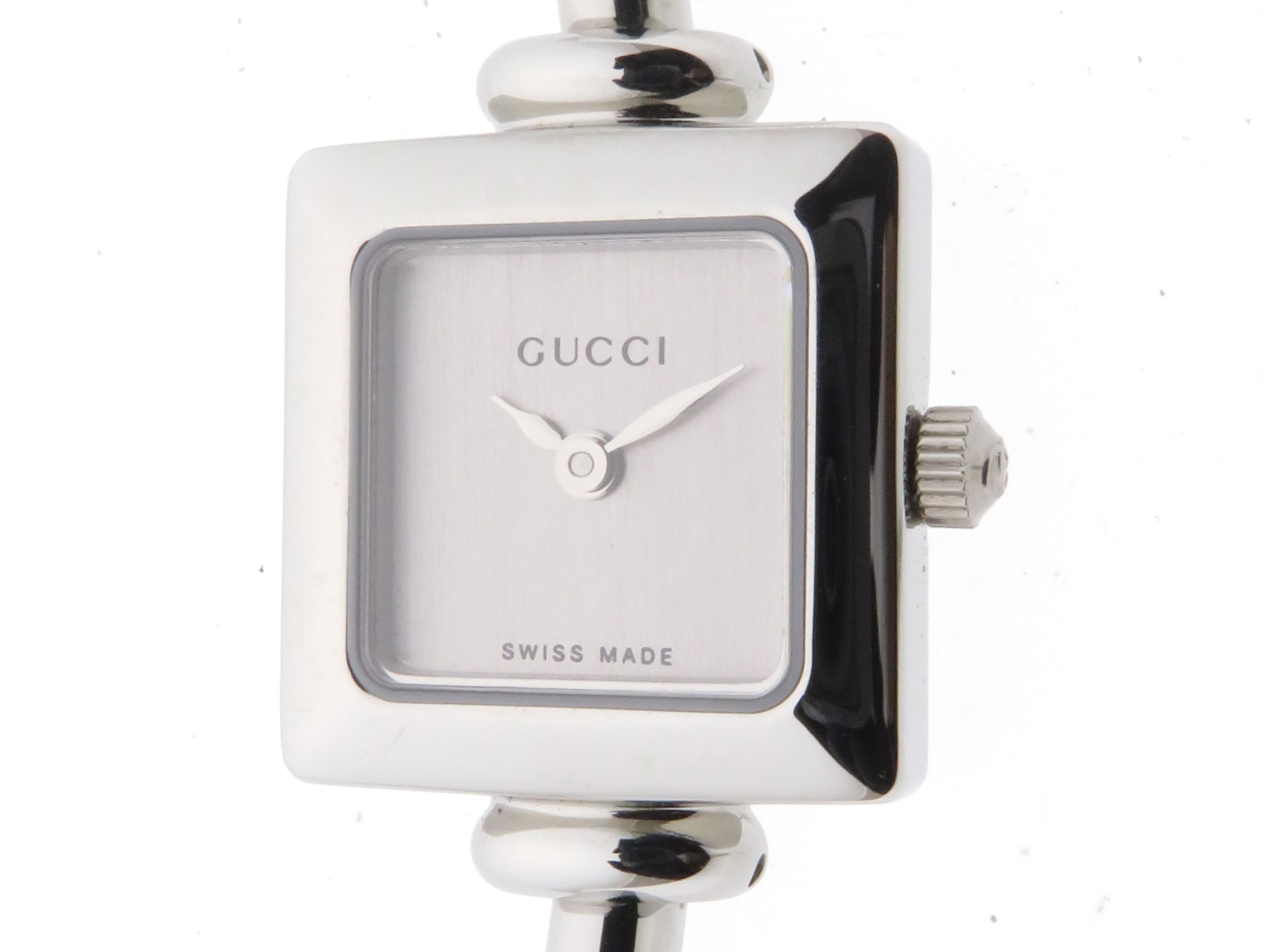 GUCCI グッチ 腕時計 1900L 23.9g シルバー文字盤 【430