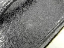 CHANEL シャネル ココマーク2wayバニティ ブラック/ゴールド金具 キャビア 【472】YY