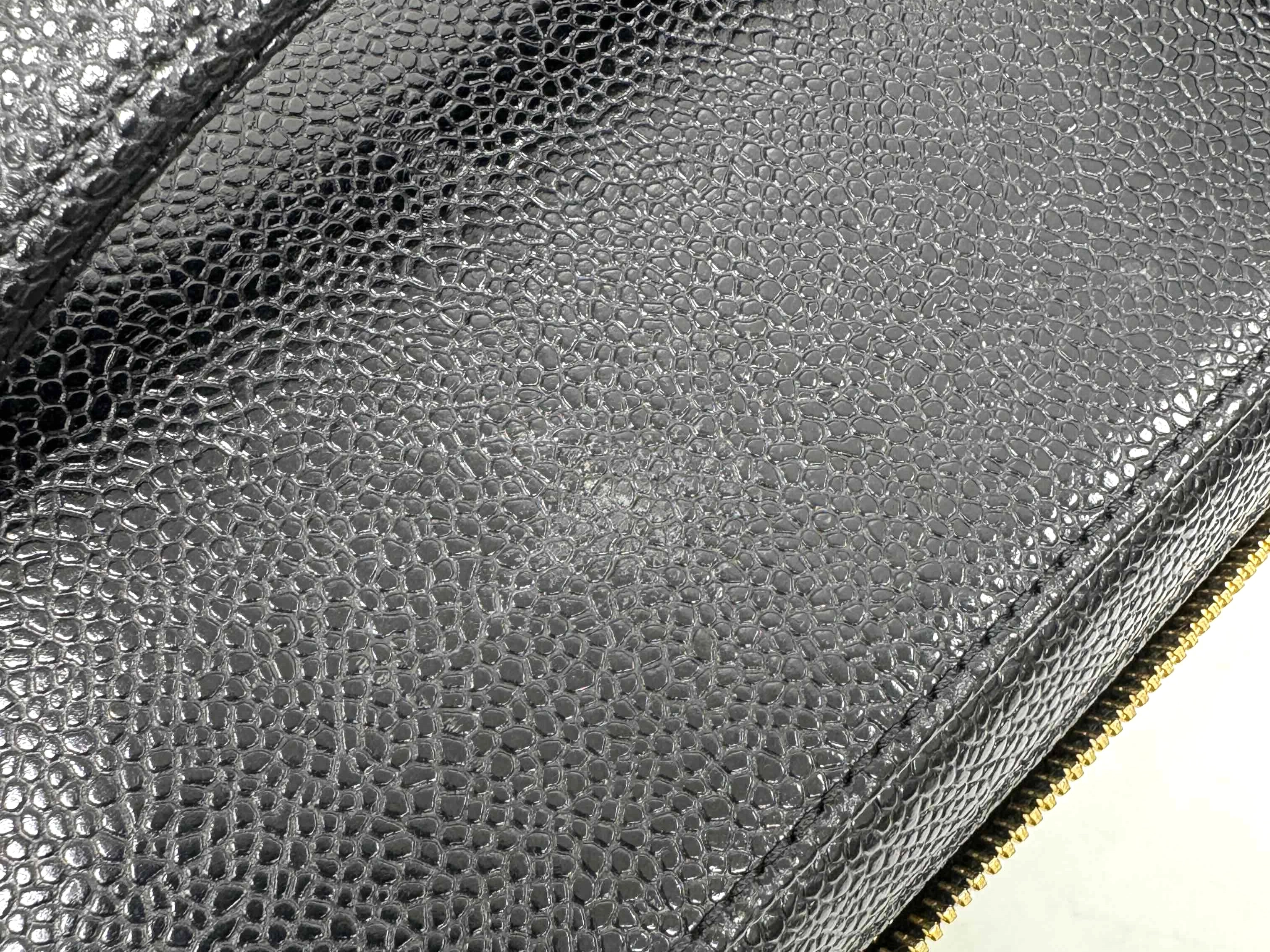 CHANEL シャネル ココマーク2wayバニティ ブラック/ゴールド金具 キャビア 【472】YY