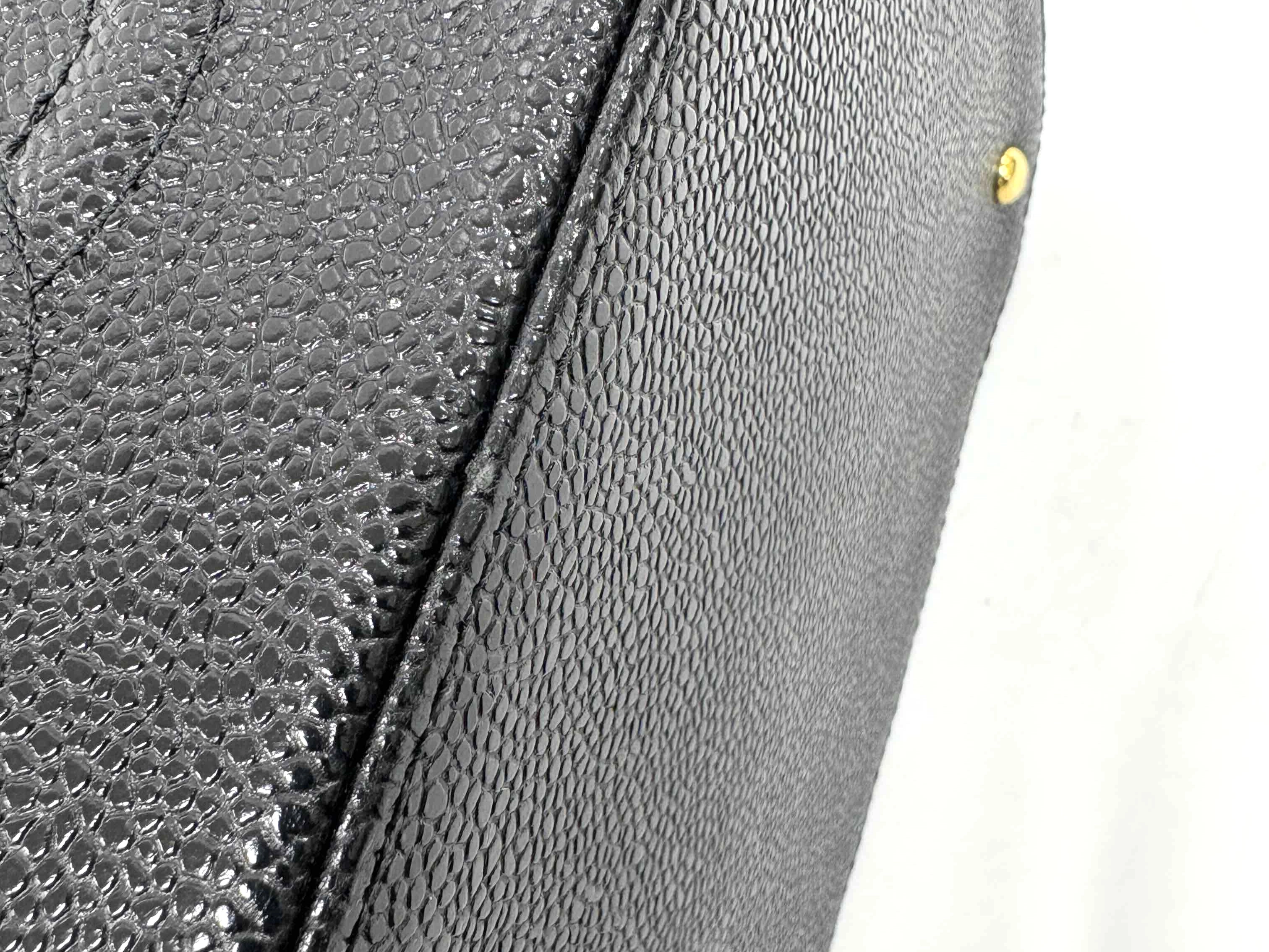 CHANEL シャネル ココマーク2wayバニティ ブラック/ゴールド金具 キャビア 【472】YY