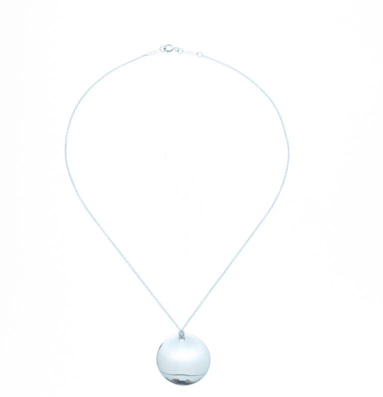 TIFFFANY&CO ティファニー ラウンドペンダントネックレス SV925 約12.6