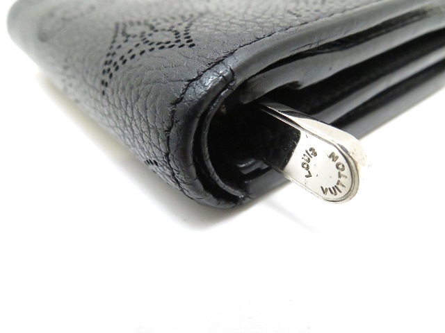 ✨付属品完備✨ルイヴィトン　ポルトフォイユ・イリス　コンパクト　マヒナ　ノワール LOUIS VUITTON 【新品同様】ルイヴィトン マヒナ ポルトフォイユ