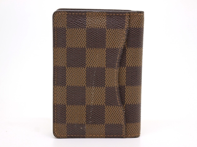 ルイヴィトン ダミエ　エベヌ 名刺入れ　N61721 LOUIS VUITTON ルイ・ヴィトン オーガナイザー・ドゥ ポッシュ