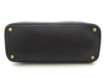PRADA プラダ 2WAY ショルダーバッグ レザー ブラック【473】