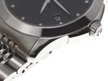 GUCCI グッチ 腕時計 Gタイムレス 126.4 YA126405 ステンレス 12Pダイヤモンドブラック文字盤 クォーツ【472】EY