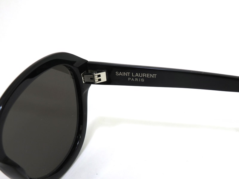 SAINT LAURENT サンローラン サングラス ブラック プラスチック