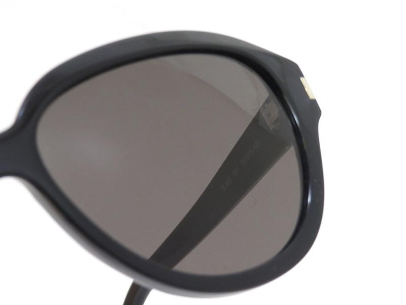 SAINT LAURENT サンローラン サングラス ブラック プラスチック