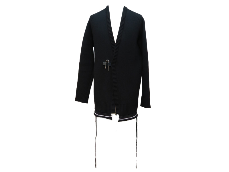 GIVENCHY 極美品 ロゴ モヘア オーバーサイズ カーディガン S 