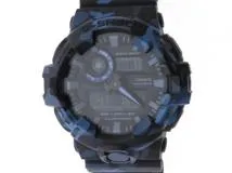 CASIO カシオ G-SHOCK GA-700CM クオーツ 樹脂 メンズ ネイビー【430 