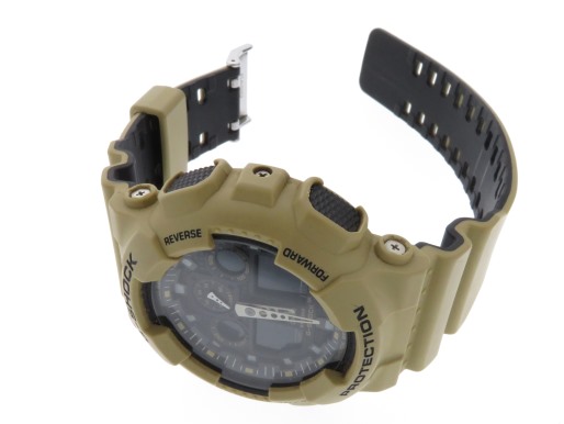 CASIO カシオ G-SHOCK GA-100L-8AJF クオーツ SS/樹脂 メンズ グレー