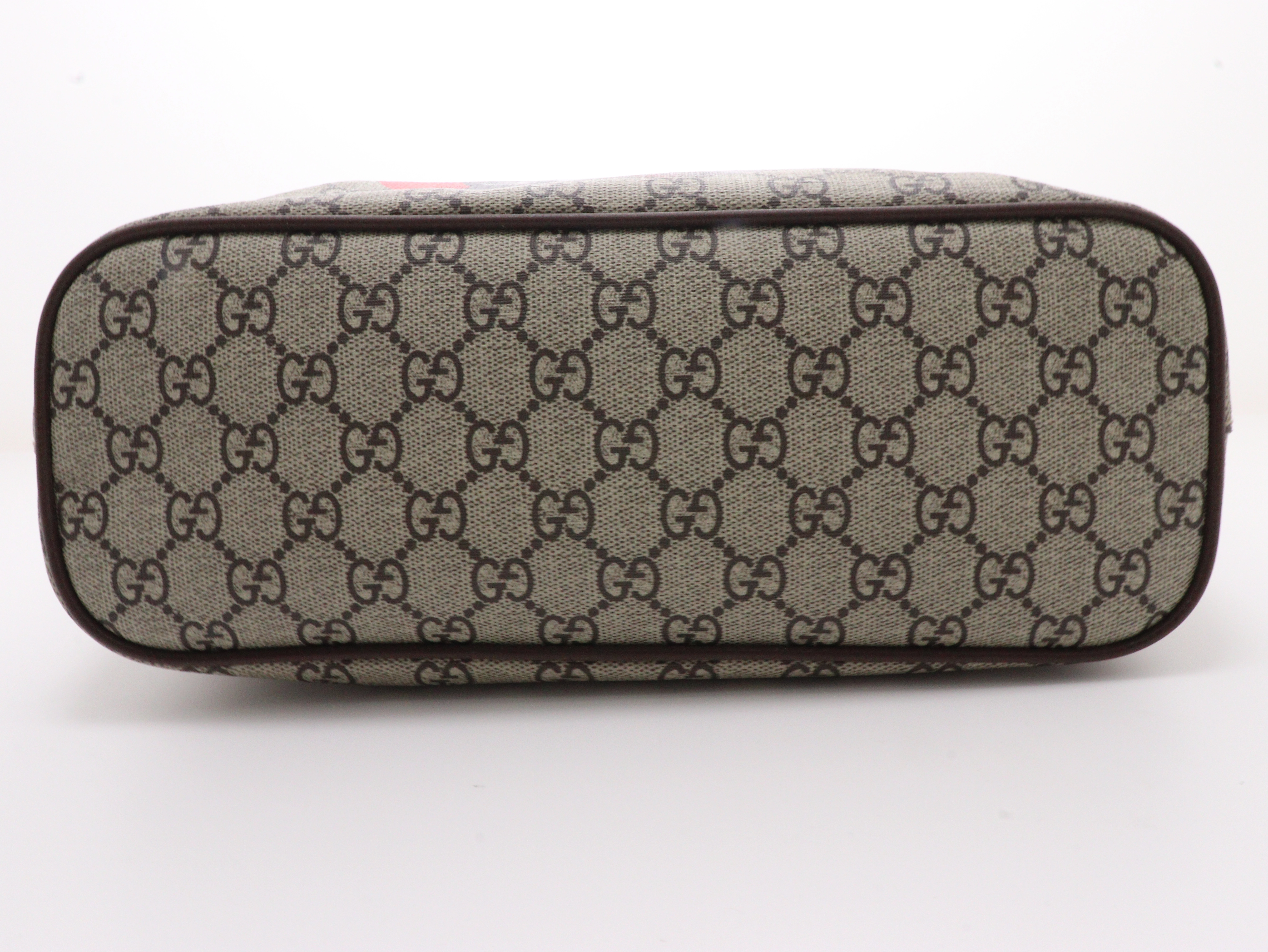 GUCCI　グッチ　ミスティックキャット　GGプリーム　2wayバッグ　ベージュ／エボス　【471】L