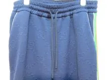 GUCCI グッチ 衣類 GG ジャージージャカードジップアップジャケット&ジョギングパンツ セットアップ メンズM ネイビー ポリエステル 662270/663569XJDE9 （2143300207965）【200】