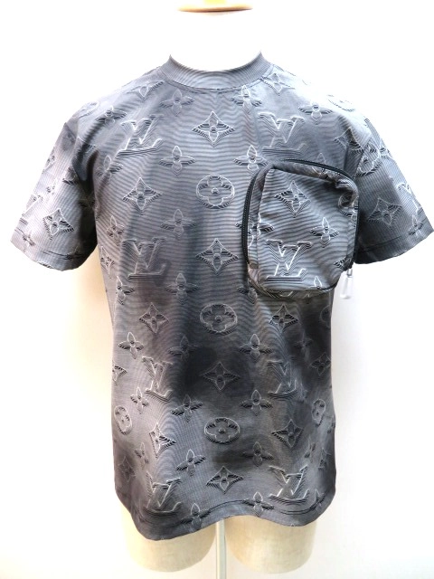 LOUIS VUITTON ルイヴィトン 3D エフェクト パッカブル Tシャツ メンズ