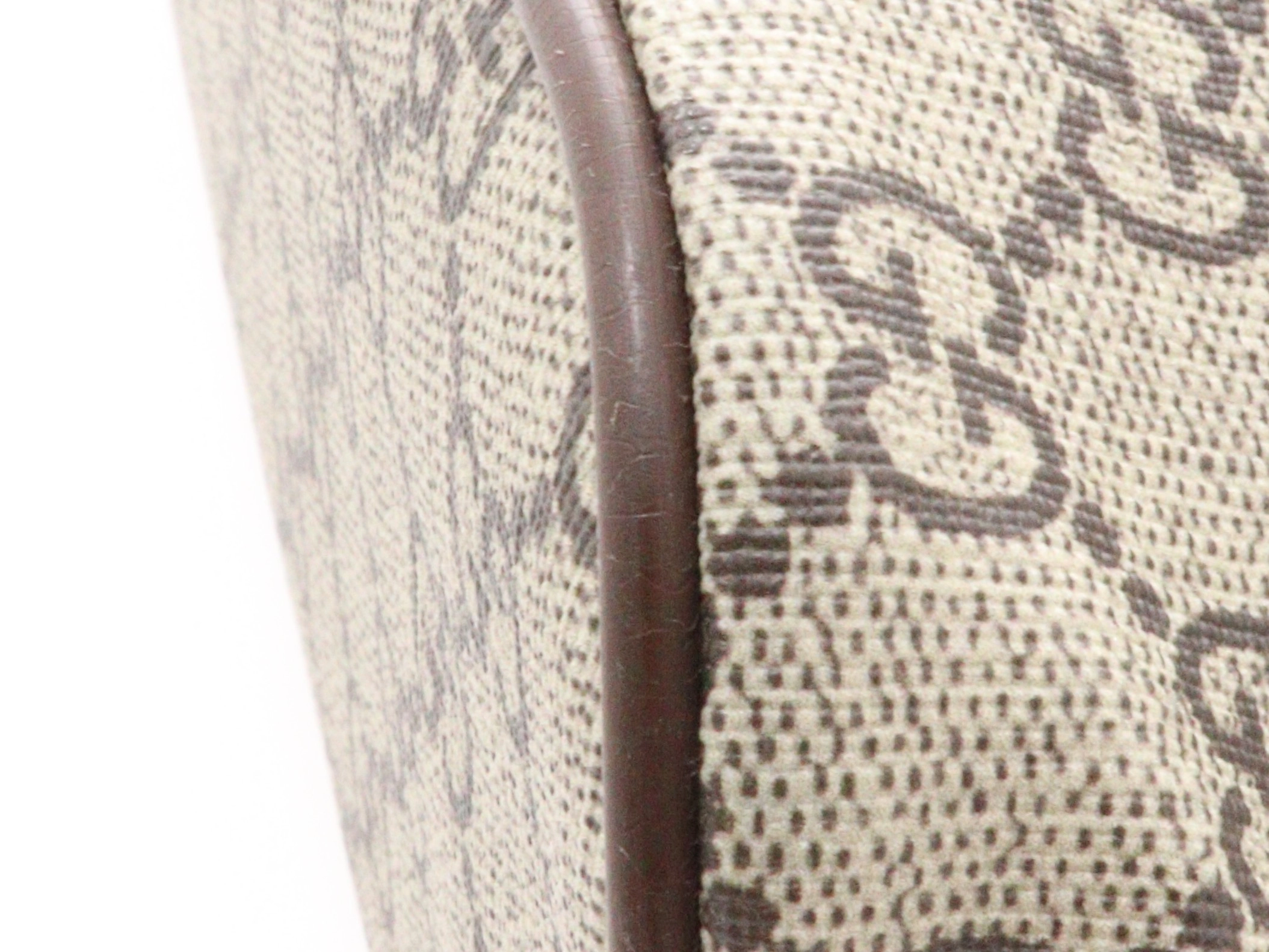 GUCCI　グッチ　ミスティックキャット　GGプリーム　2wayバッグ　ベージュ／エボス　【471】L