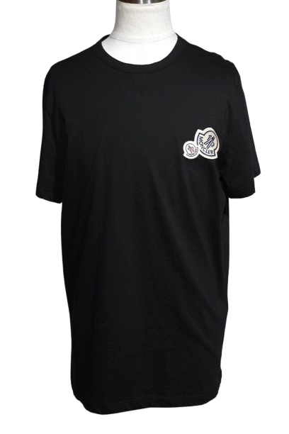 MONCLER モンクレール Tシャツ XXL メンズ ブラック コットン G20918C00038 8390Y  （2148103721090）【200】 の購入なら「質」の大黒屋（公式）