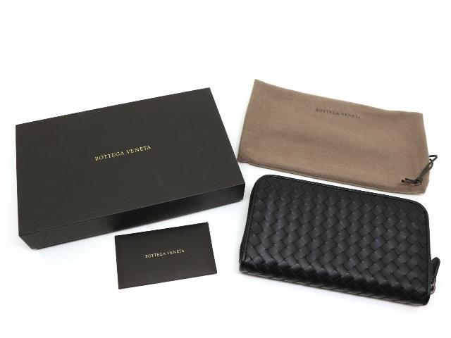 BOTTEGA VENETA ボッテガヴェネタ ラウンド長財布 イントレチャート