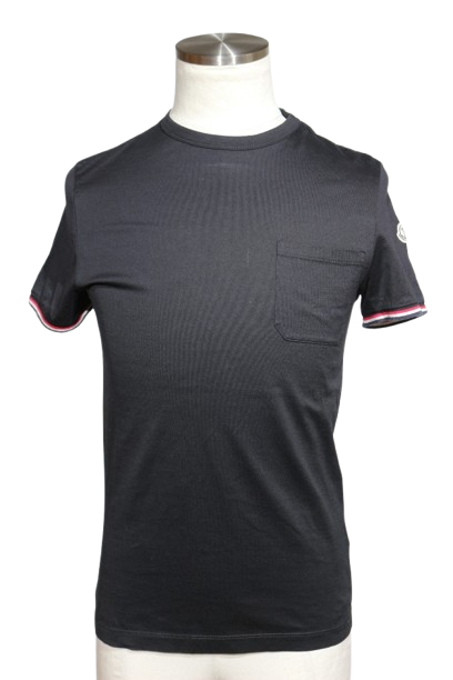 MONCLER モンクレール MAGLIA Tシャツ メンズXS ブラック コットン C10918019800 8390Y  （2148103721441）【200】 の購入なら「質」の大黒屋（公式）