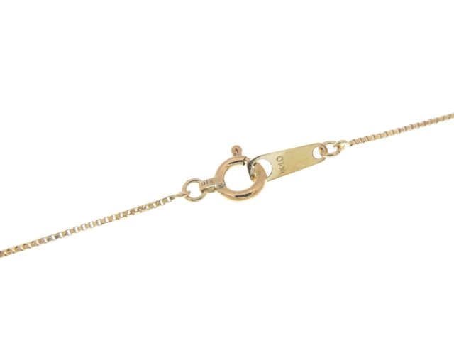 JEWELRY　ノンブランドジュエリー　ネックレス　K10PG　色石　ダイヤモンド　D0.05ct　約2.0g【431】2120000344237