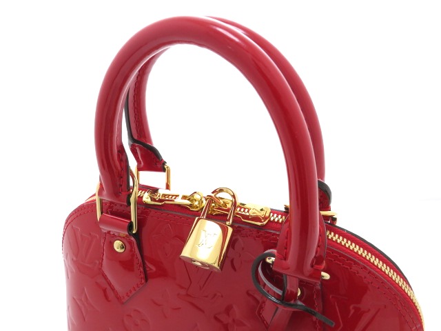 LOUIS VUITTON ルイヴィトン バッグ アルマBB ヴェルニ スリーズ