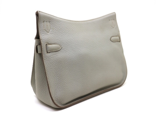 HERMES エルメス ジプシエール28 パールグレー SV 2120000228483【472】