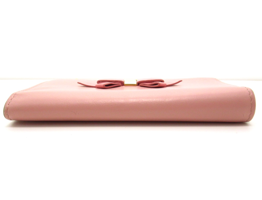 miu miu ピンク コインケース　3点セット ミュウ ミュウ Miu Miu キーリング付き ミニポーチ コインケース