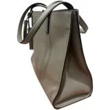 TORY BURCH トリーバーチ トートバッグ グレー レザー