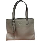 TORY BURCH　トリーバーチ 　トートバッグ　グレー　レザー　2120800010080【208】