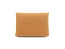 HERMES　エルメス　財布　カルヴィデュオ　ヴェルソ　Ｕ刻印　ヴォーエプソン　ゴールド／ヴェールフィズ／ＳＶ　2148103581090　【437】