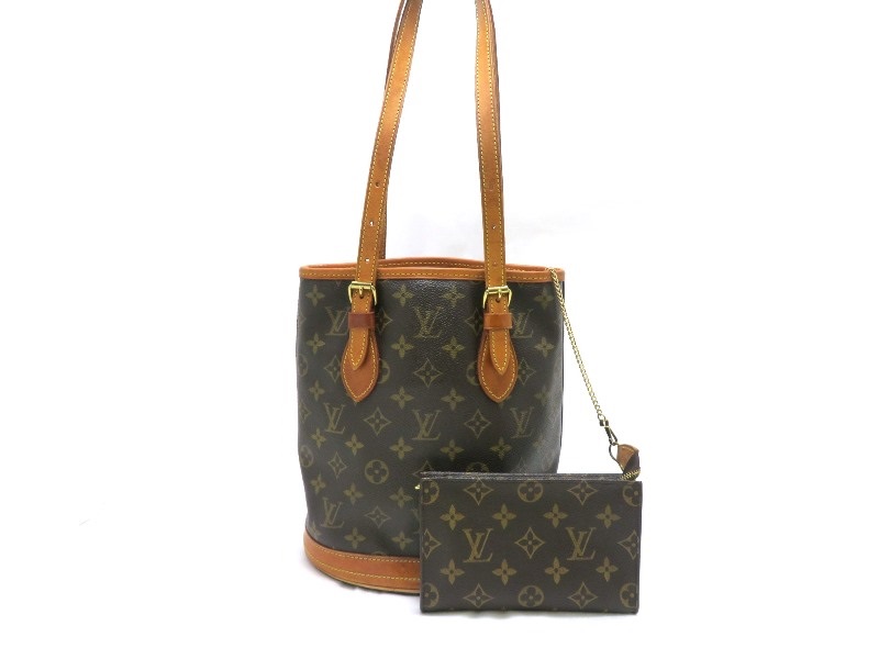 LOUIS VUITTON ルイ・ヴィトン プチ・バケット モノグラム M42238