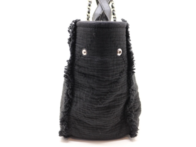 CHANEL シャネル バッグ 2wayチェーントート トートバッグ ブラック