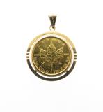 JEWELRY　ノンブランドジュエリー　貴金属・宝石　コイントップ　K24(1/10オンス)/K18イエローゴールド　約4.8g　2120000354595　【205】