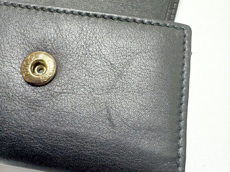 GUCCI グッチ 6連キーケース ブラック レザー 2148103905001【432】 の