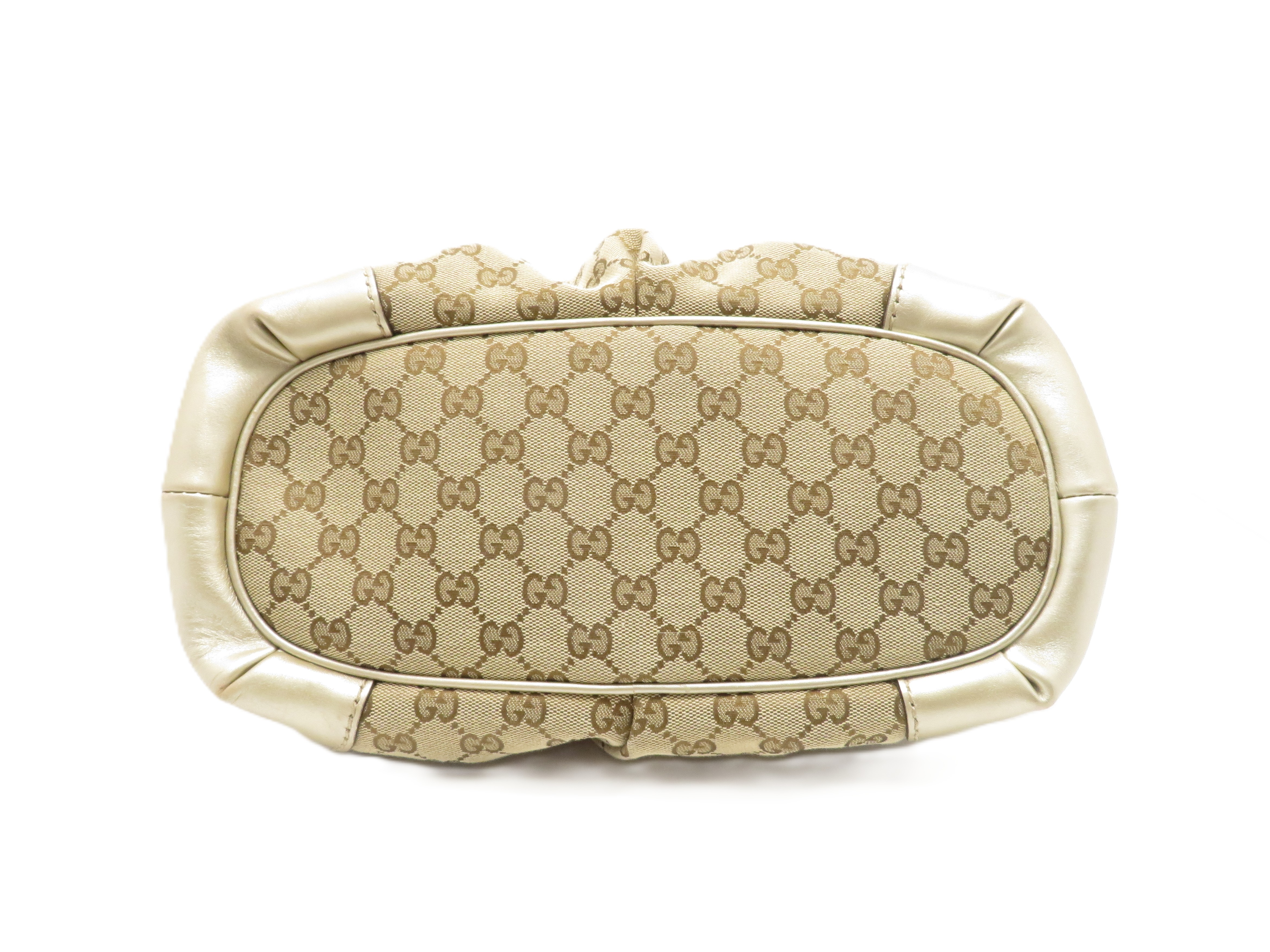 GUCCIスーキー　 ベージュ 美品です GUCCI - 【値下・美品】グッチ GUCCI ハンドバッグ スーキー