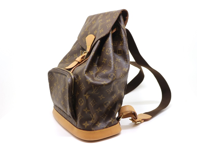[鑑定済] Louis Vuitton モンスリGMバックパック M51135 LOUIS VUITTON ルイ・ヴィトン リュックサック モンスリGM