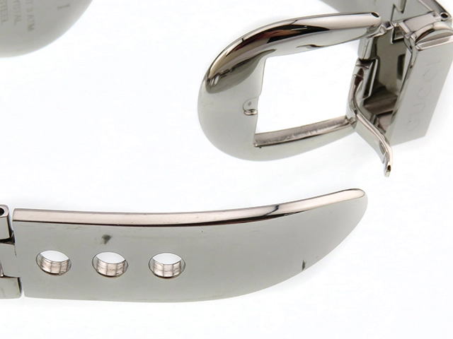 GUCCI　グッチ　6700L　ブラック文字盤　ステンレススチール　クオーツ　レディース時計【430】 2148103715990