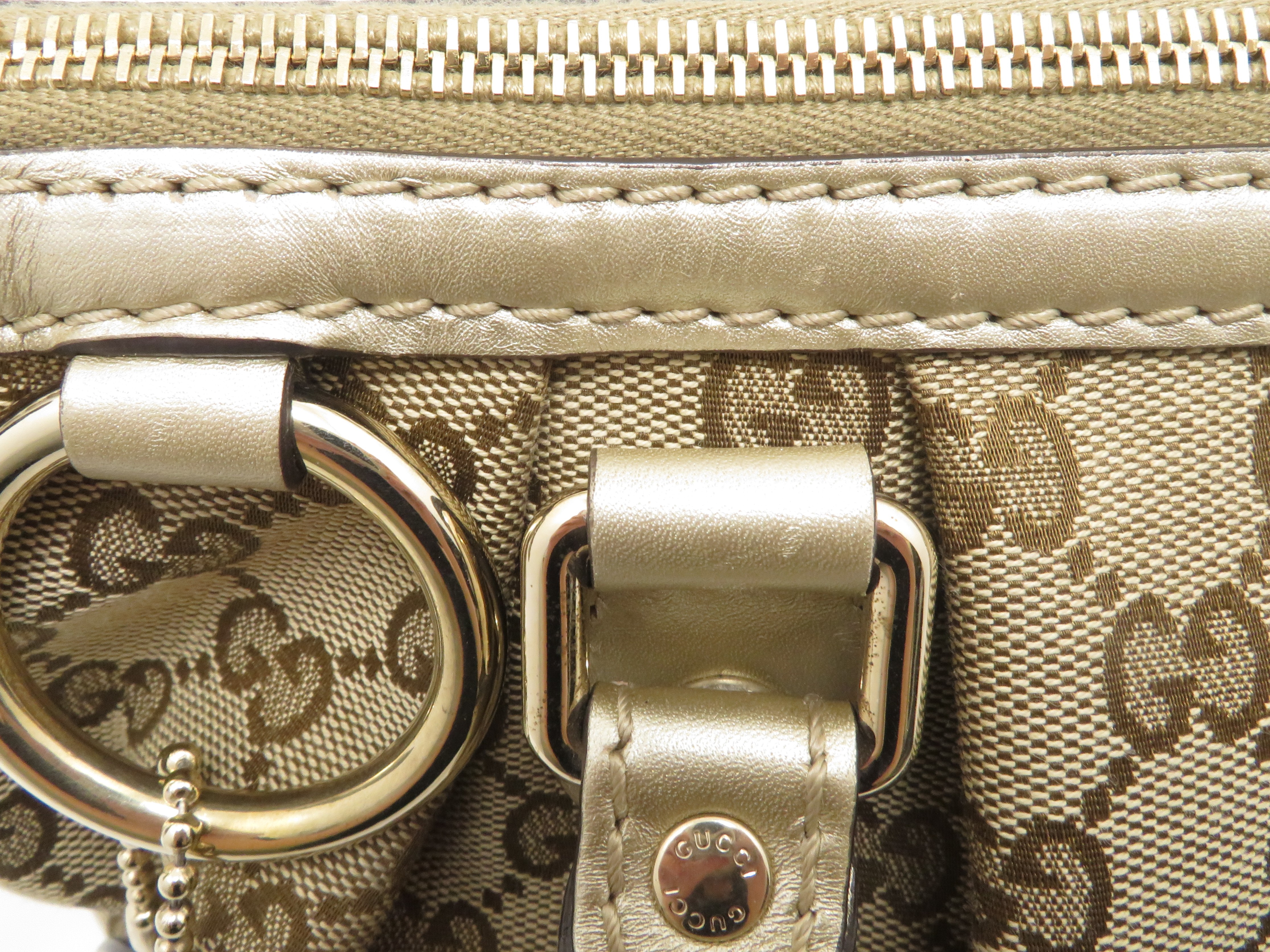 GUCCIスーキー　 ベージュ 美品です GUCCI - 【値下・美品】グッチ GUCCI ハンドバッグ スーキー