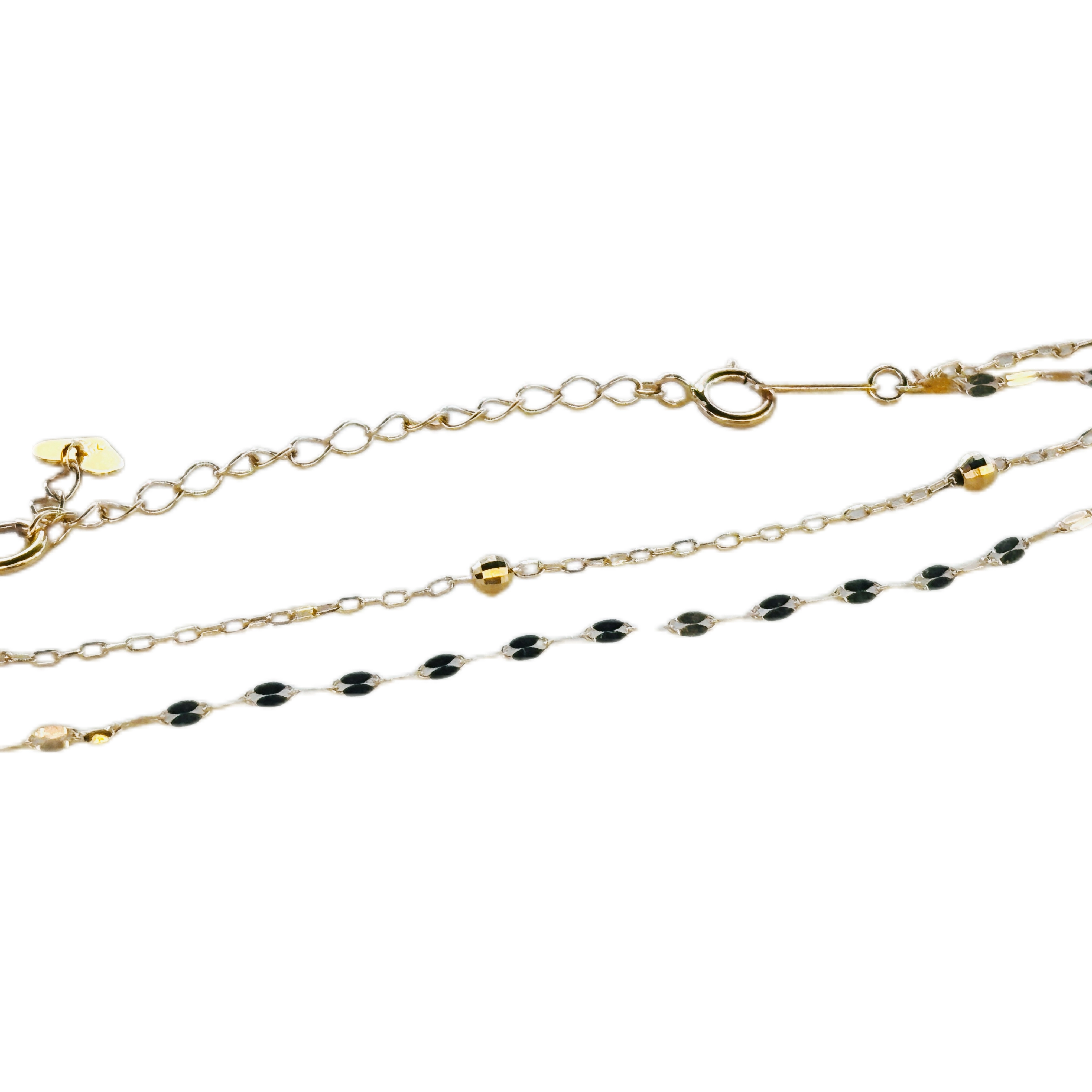 JEWELRY ノンブランド ブレスレット ハート K18 約1.4g 2143500280607【208】