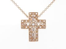DAMIANI ダミアーニ ネックレス ベル エポックネックレス ピンクゴールド　K18PG　ダイヤモンド　箱有り　20083570【430】2147100443035