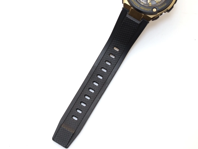 CASIO カシオ 腕時計 G-SHOCK ラバー ブラック GST-W300 電波ソーラー メンズ 2143100524903 【200】