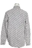 Dior　ディオール　衣類　オブリーク シャツ　メンズ37　グレー　コットン　2143200546676　【200】