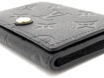 LOUIS VUITTON　ルイヴィトン　財布　アンヴェロップ・カルト　ドゥ　ヴィジット　M58456　モノ・アンプラント　ノワール　 2148103581694　【437】