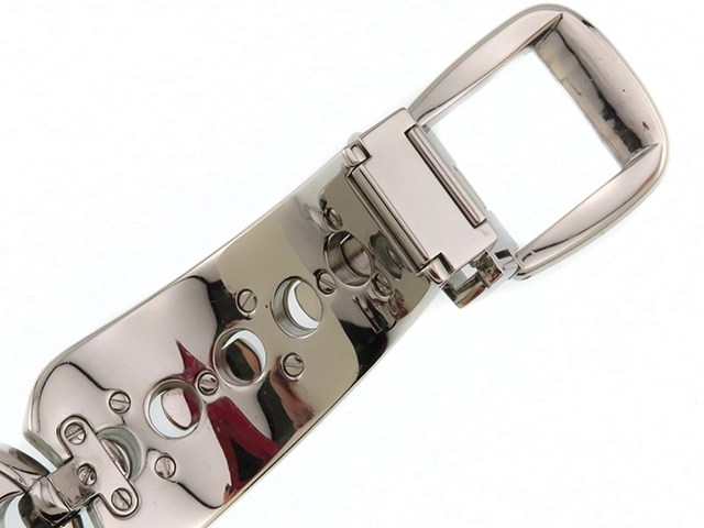 GUCCI　グッチ　マリーナチェーン 3PD　ブラック文字盤　ステンレススチール　121.5/YA121503　レディース時計【208】2148103730948